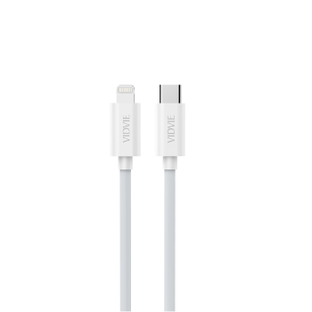 Kabel VIDVIE CB477 Type C/iPhone 18W 1m szary